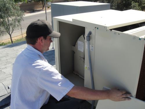 Evaporative Cooler, Swamp Cooler, Air Conditioning